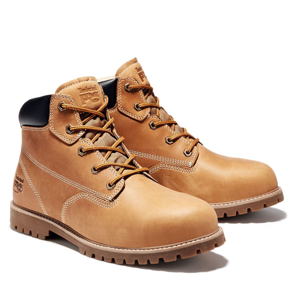 Bocanci De Muncă Timberland Barbati Maro - Pro® Gritstone Steel Toe - Romania - ZQMJEL531